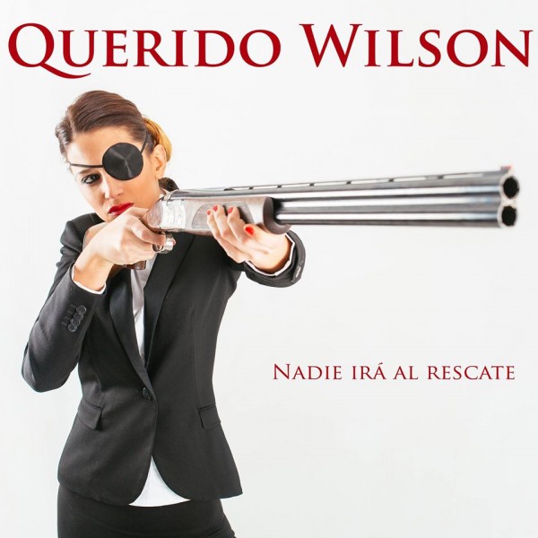 Portada de "Nadie irá al rescate" de Querido Wilson. Por: Beatriz Pitarch y Ángel Martínez.