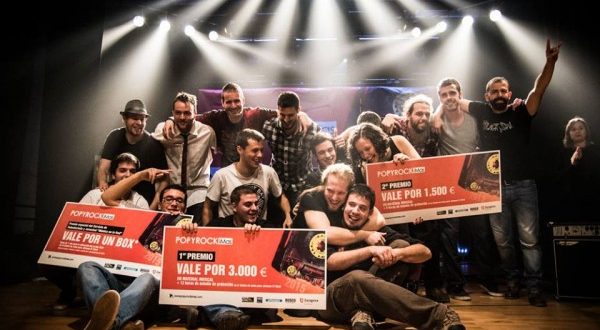 Grupos ganadores del Popyrock iMas 2015. Por: Alo_Photo.