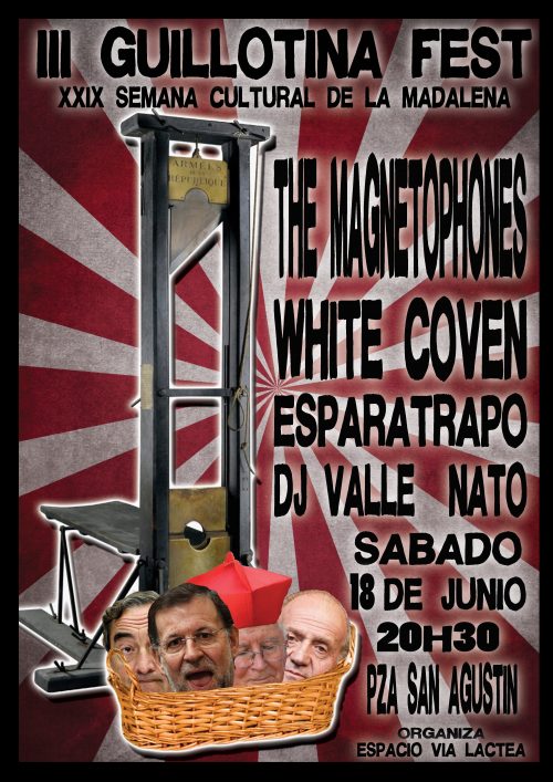 Cartel del III Guillotina Fest