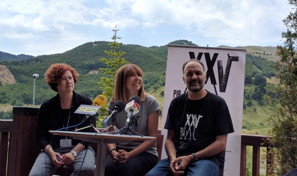 Luis Lles en sus labores de Director de Pirineos Sur en 2016