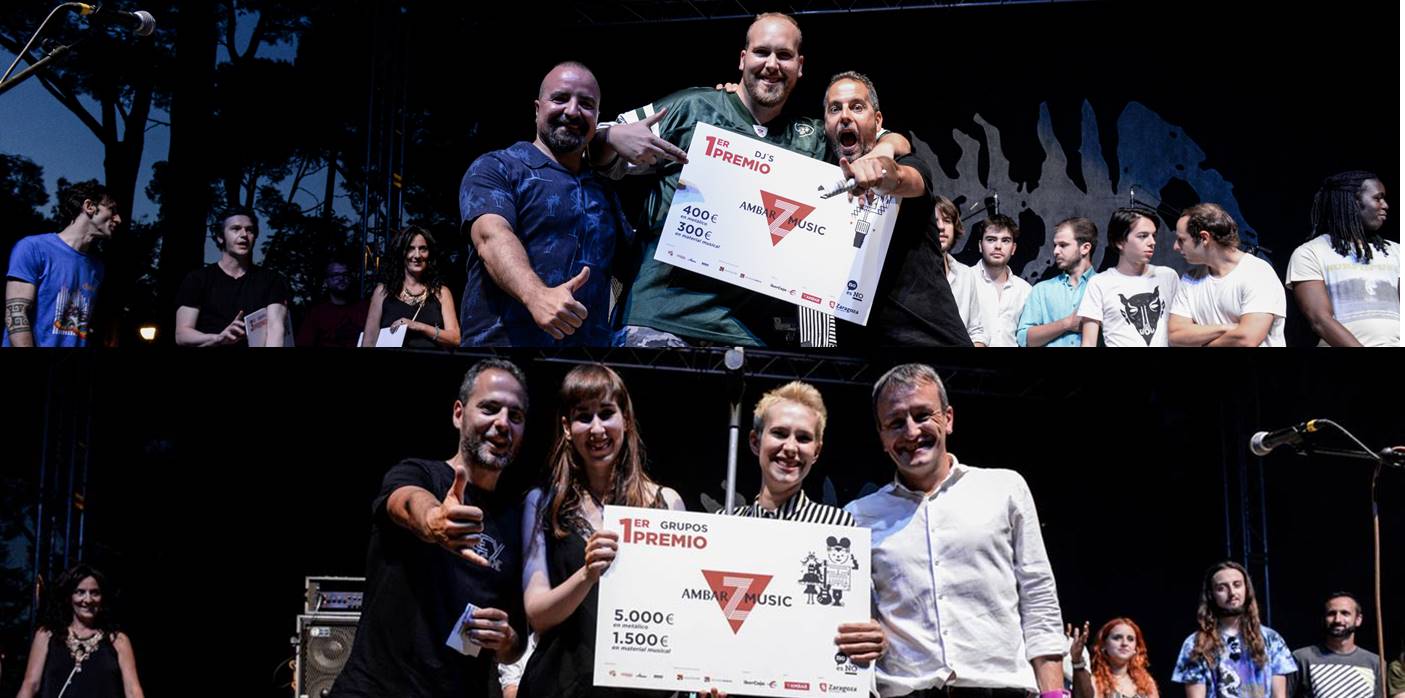 Lady Banana y PepóN Selektah, ganadores del Ambar Z Music 2017. Por Jaime Oriz.