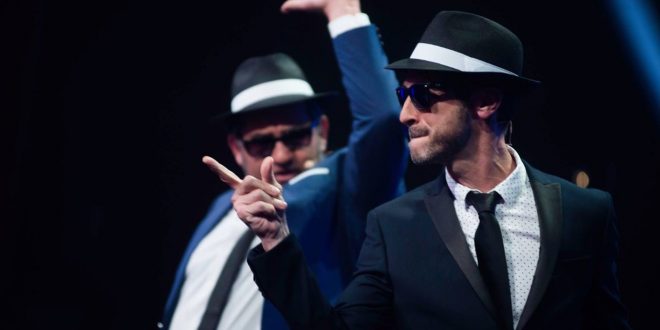 El programa 'De Ratones y Vinilos', presentado por Starkytch Pinchadiscos: Juan Carlos Higueras Alejandre y Mariano Bazco.