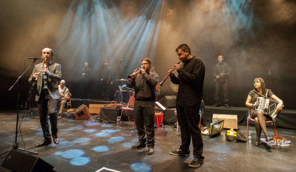 Carlos Núñez en el Teatro de las Esquinas el 29 de diciembre de 2017 Por Ángel Burbano