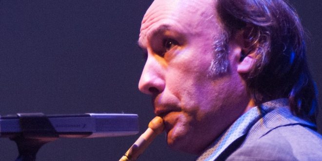 Carlos Núñez en el Teatro de las Esquinas el 29 de diciembre de 2017 Por Angel Burbano