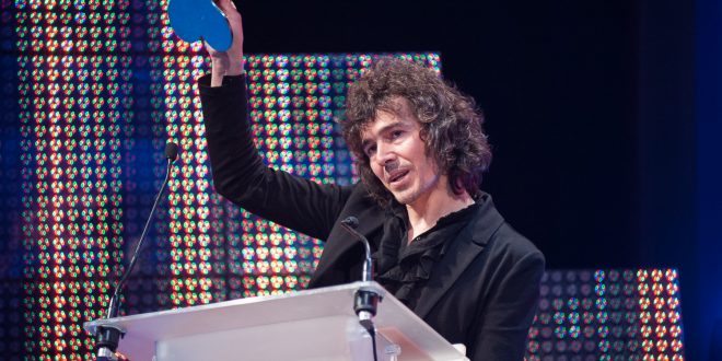 Rubén Pozo - XIX Premios de la Música Aragonesa. Foto, Ángel Burbano