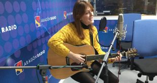 María José Hernández durante su intervención en Aragón Musical En Vivo #13