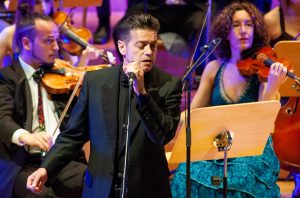 Santiago Auserón en la Sala Mozart el 22 de abril de 2018. Foto, Ángel Burbano