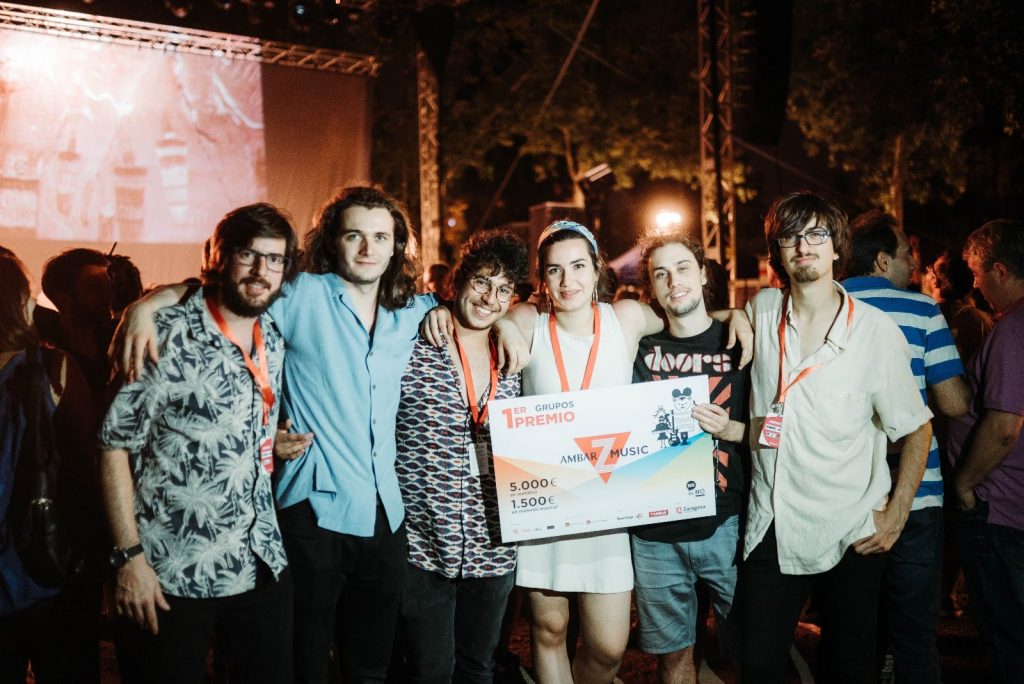 Manuel de la Cueva & The Breeze. Ganadores del AmbarZMusic 2018. Foto, Ana Escario / Aragón Musical