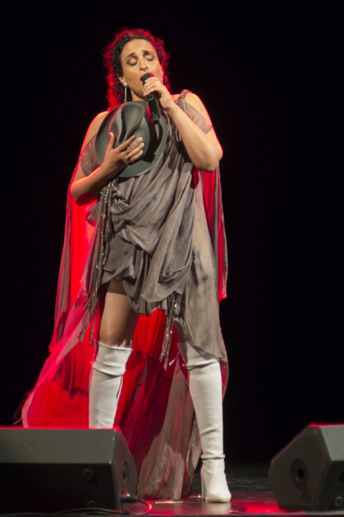 NOA, el 7 de junio de 2018 en el Teatro Principal de Zaragoza. Foto, Sonia Lapena