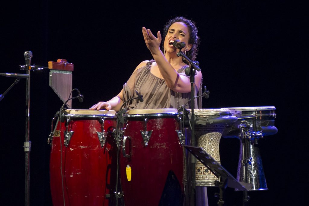 NOA, el 7 de junio de 2018 en el Teatro Principal de Zaragoza. Foto, Sonia Lapena