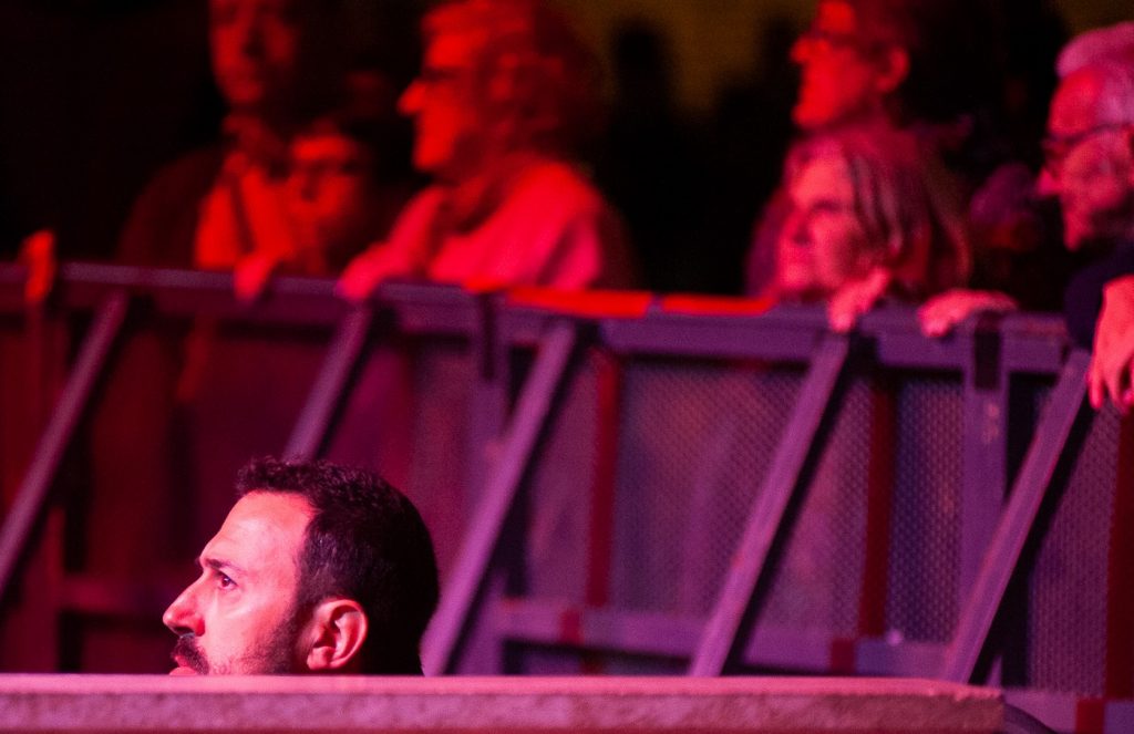 Es cuestión de no perderse nada! David Chapín el 7 de octubre de 2018. Foto, Ángel Burbano