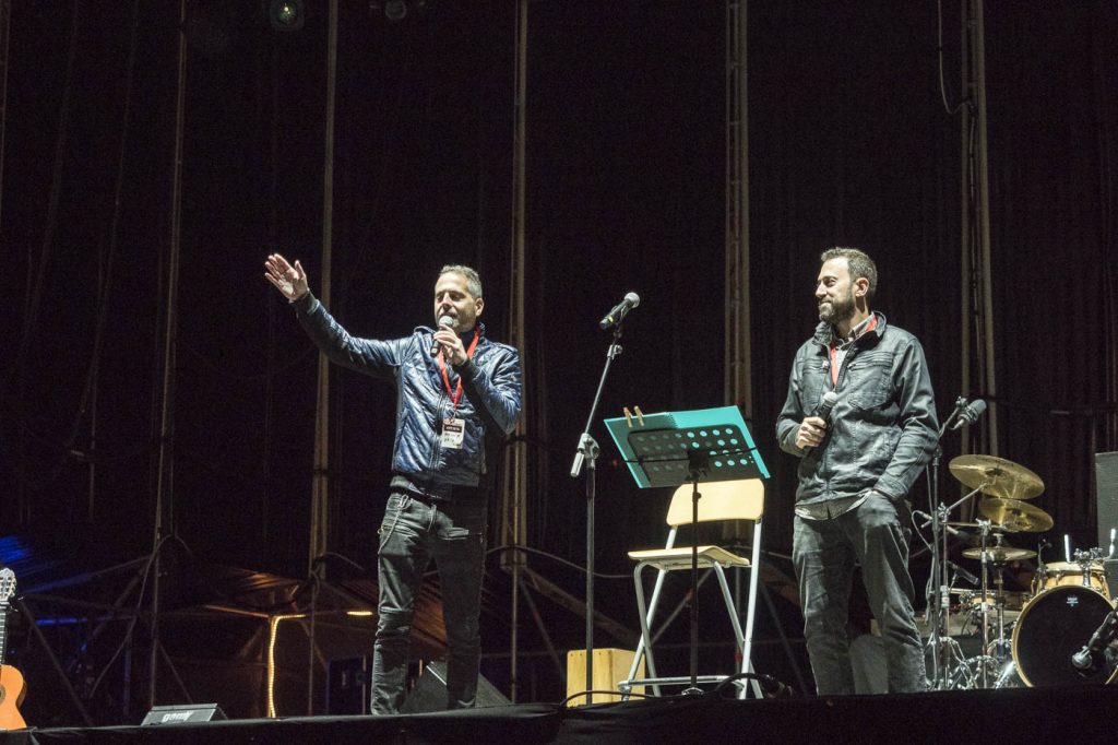 Sergio Falces y David Chapín. Foto, Luis Lorente