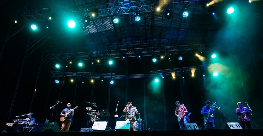 The Magnetophones el 7 de octubre de 2018. Foto, Ángel Burbano