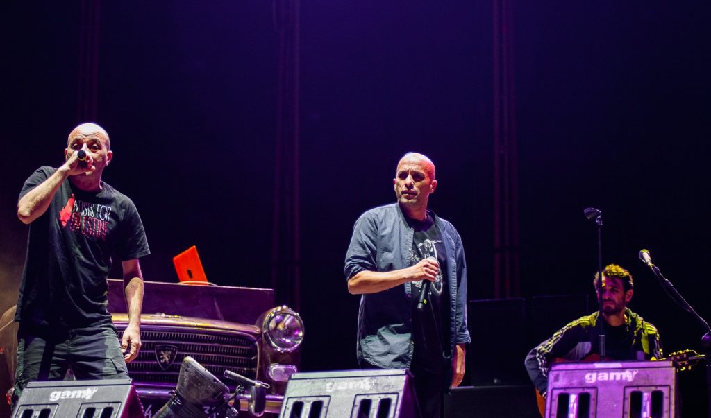 Zebda Motivé Sound System el 7 de octubre de 2018. Foto, Ángel Burbano