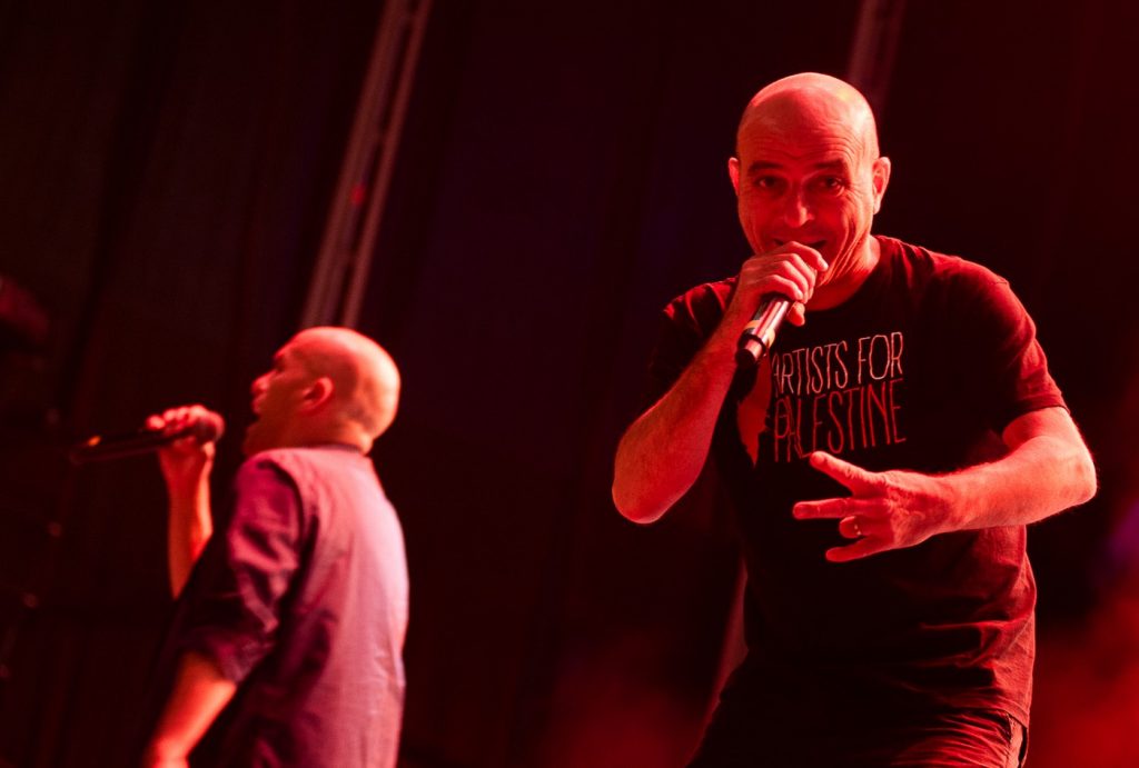 Zebda Motivé Sound System el 7 de octubre de 2018. Foto, Ángel Burbano