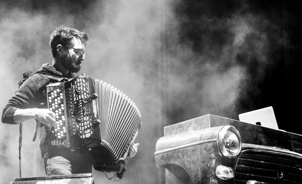 Zebda Motivé Sound System el 7 de octubre de 2018. Foto, Ángel Burbano