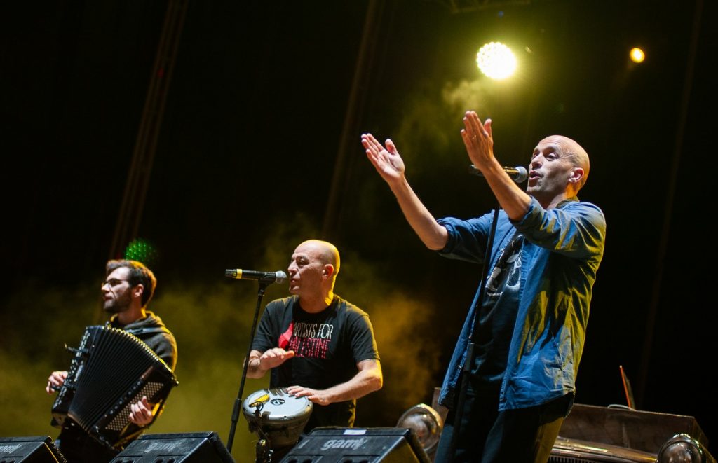 Zebda Motivé Sound System el 7 de octubre de 2018. Foto, Ángel Burbano