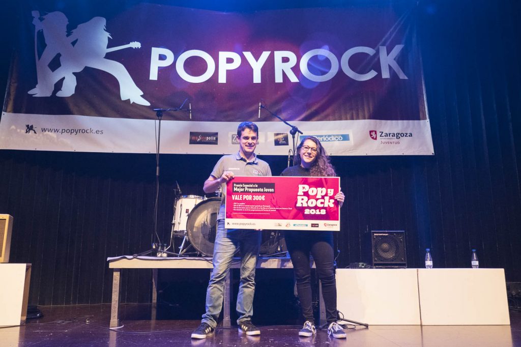 Popyrock 2018. Eva McBel. Centro Cívico Delicias. Foto, Luis Lorente