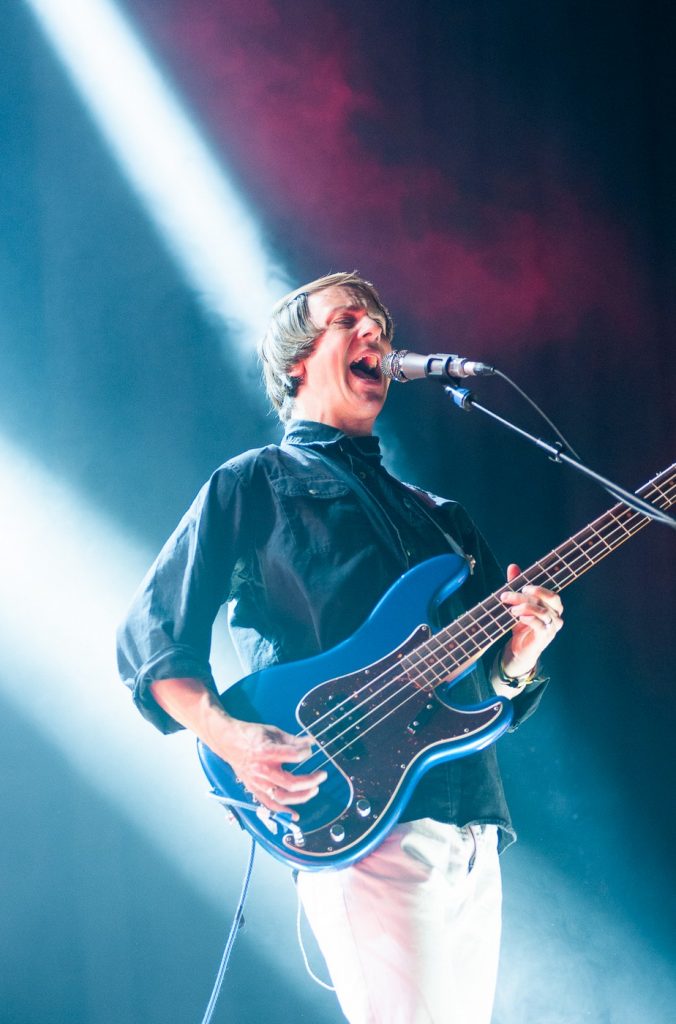 Django Django el 29 de septiembre de 2018 en el FIZ Sala Multiusos. Fotos, Ángel Burbano