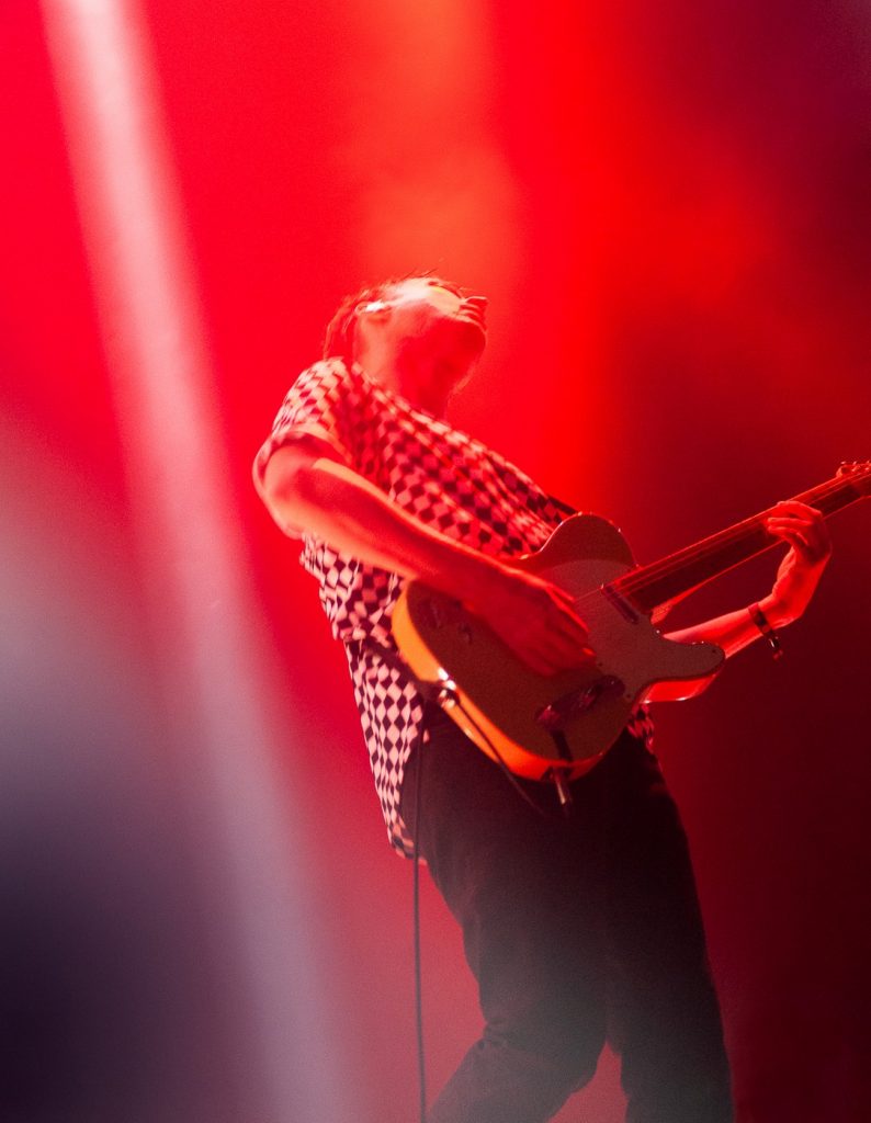 Django Django el 29 de septiembre de 2018 en el FIZ Sala Multiusos. Fotos, Ángel Burbano