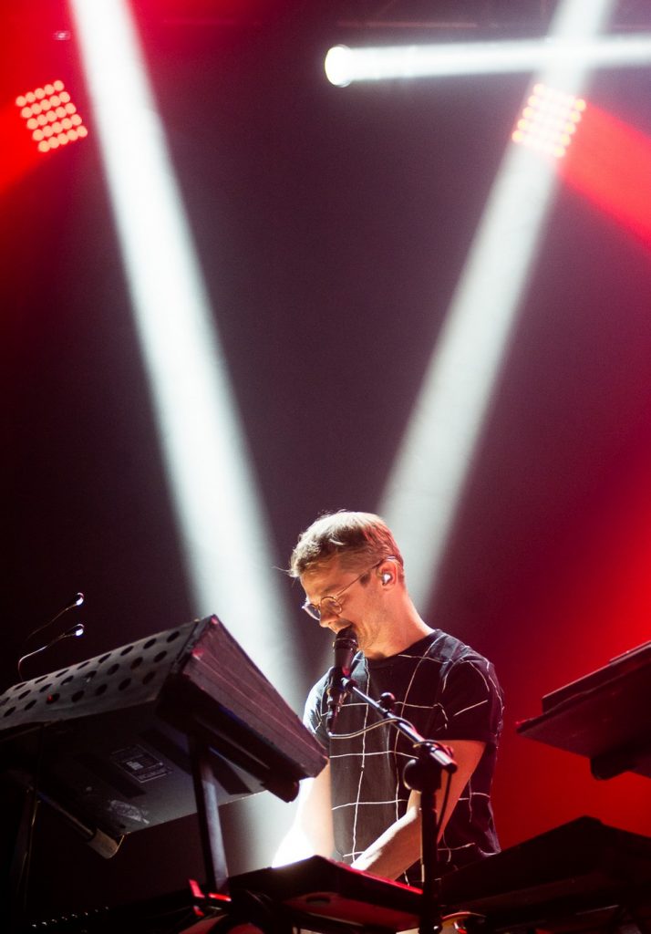 Django Django el 29 de septiembre de 2018 en el FIZ Sala Multiusos. Fotos, Ángel Burbano