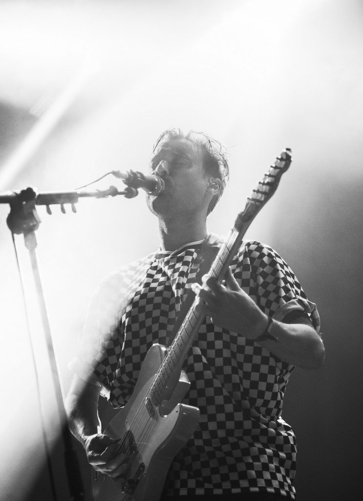 Django Django el 29 de septiembre de 2018 en el FIZ Sala Multiusos. Fotos, Ángel Burbano