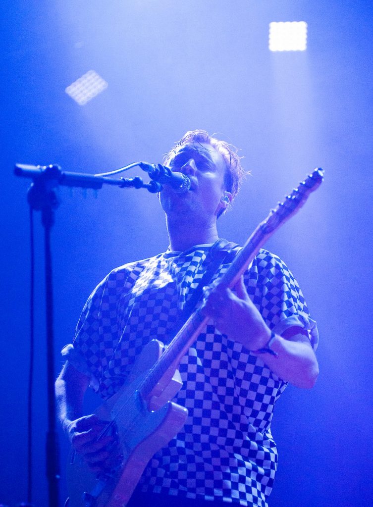 Django Django el 29 de septiembre de 2018 en el FIZ Sala Multiusos. Fotos, Ángel Burbano