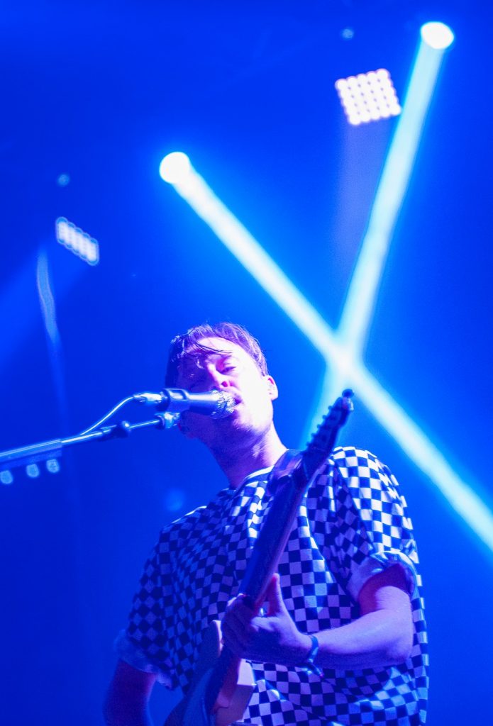Django Django el 29 de septiembre de 2018 en el FIZ Sala Multiusos. Fotos, Ángel Burbano