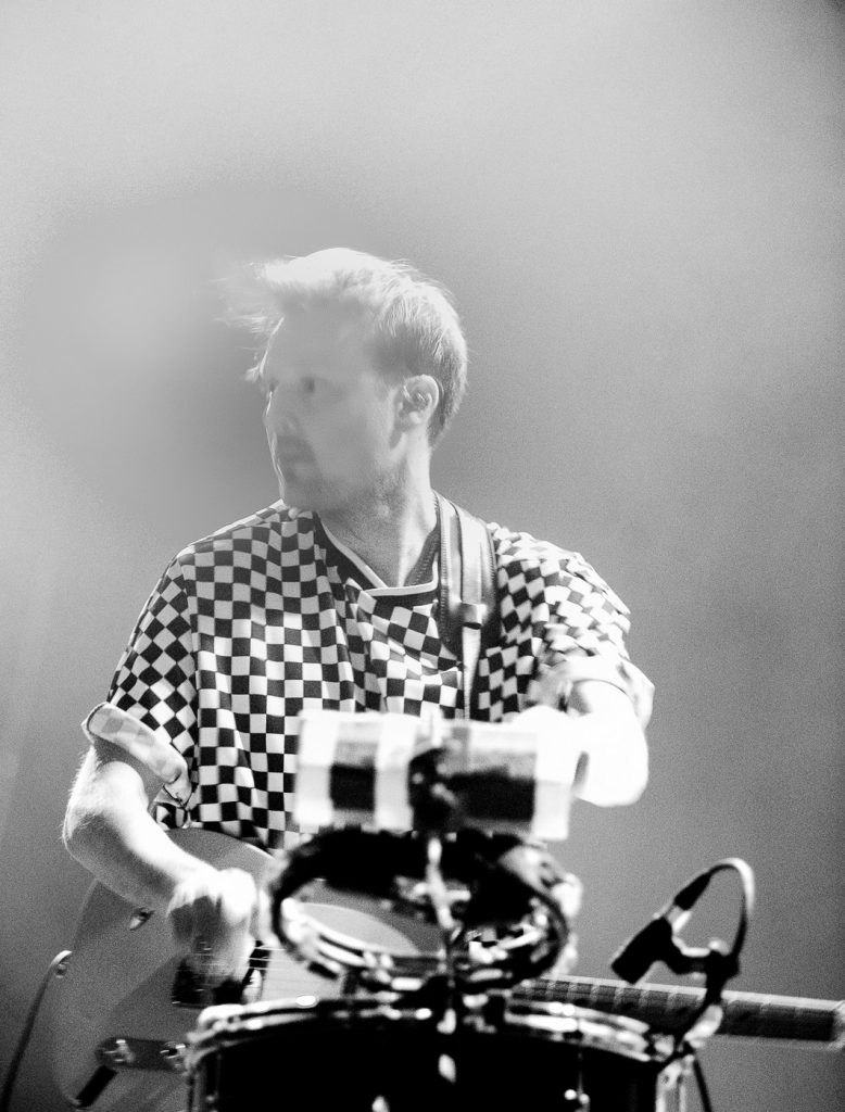 Django Django el 29 de septiembre de 2018 en el FIZ Sala Multiusos. Fotos, Ángel Burbano