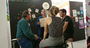 Durante la grabación del primer podcast del libro '15 Símbolos del Aragón Musical'