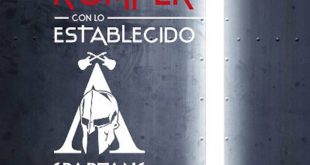 Portada del disco 'Romper con lo establecido' de Spartans