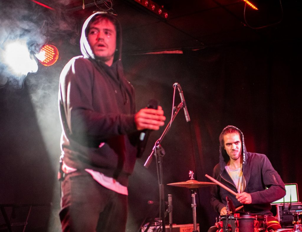 Modelo. Festival de Ida y Vuelta el 18 octubre de 2019 en la Sala López. Foto, Ángel Burbano