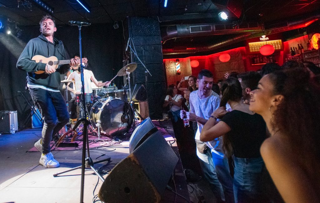 Modelo. Festival de Ida y Vuelta el 18 octubre de 2019 en la Sala López. Foto, Ángel Burbano