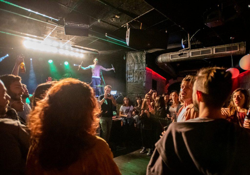 Modelo. Festival de Ida y Vuelta el 18 octubre de 2019 en la Sala López. Foto, Ángel Burbano