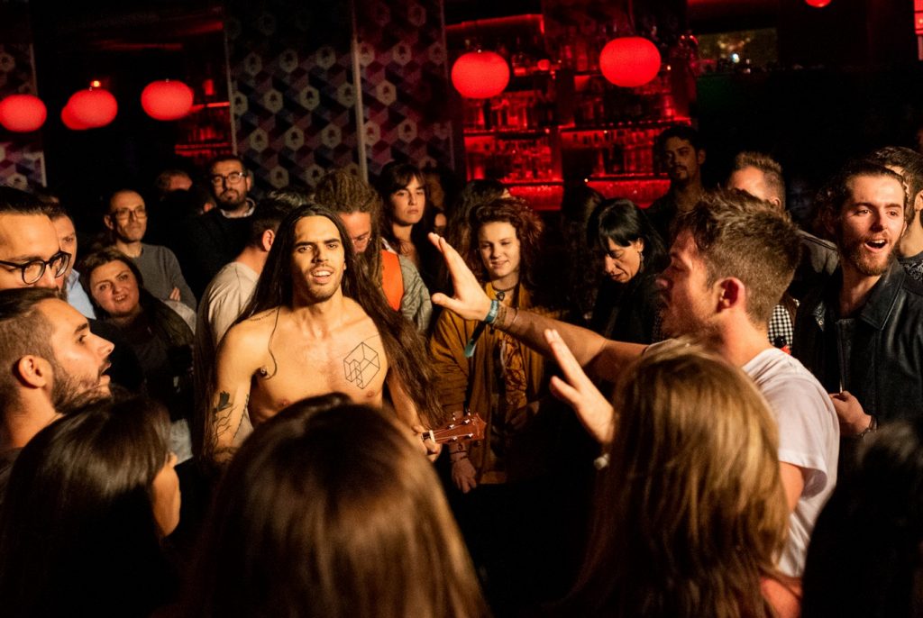 Modelo. Festival de Ida y Vuelta el 18 octubre de 2019 en la Sala López. Foto, Ángel Burbano