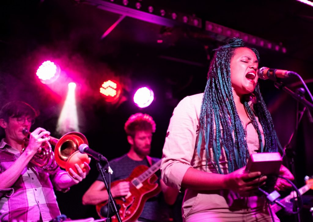 Kolinga. Festival de Ida y Vuelta el 18 octubre de 2019 en la Sala López. Foto, Ángel Burbano