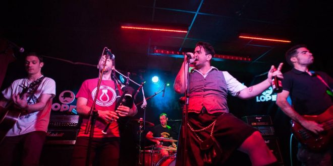 'O Zaguer Chilo III' contiene un tema de 13Krauss. Del 17 de septiembre de 2017 Sala López. Foto de Ángel Burbano para Aragón Musical.