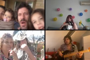 Fotograma del videoclip de Yago y Los Olvidados 'Estado de Alarma'.