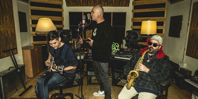 Kase.O grabando 'Divertimentos' Vol. 1