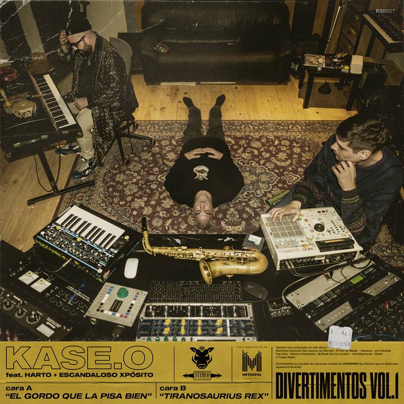 Portada del trabajo de Kase.O 'Divertimentos' Vol. 1