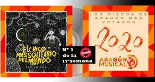 Lionware ocupa el primer puesto de los discos aragoneses de 2020 en la 17ª semana de votaciones