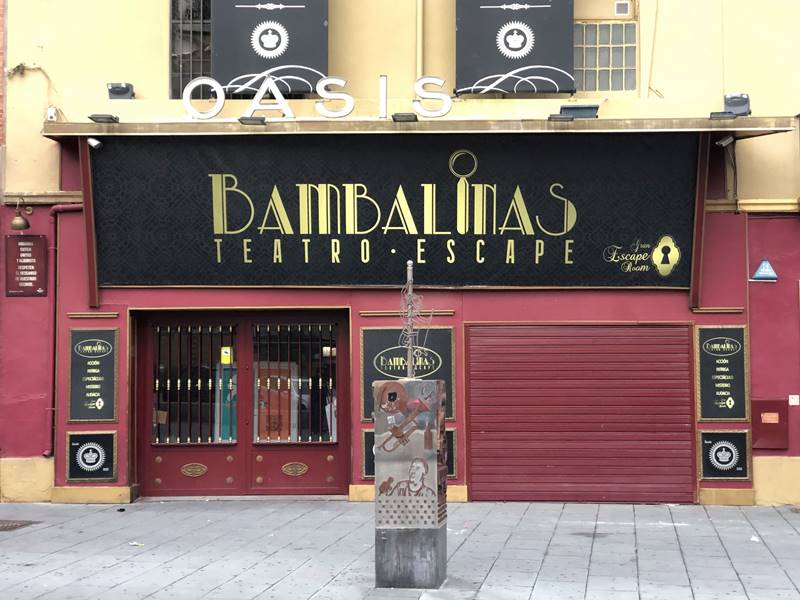 Oasis Club Teatro es Bambalinas Teatro Scape