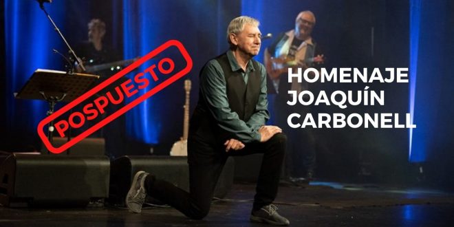 Concierto homenaje a Joaquín Carbonell pospuesto por la pandemia
