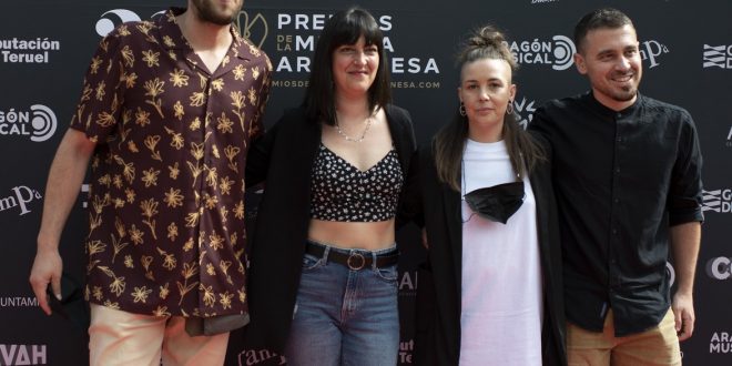 22º Premios de la Música Aragonesa. Foto, Ángel Burbano