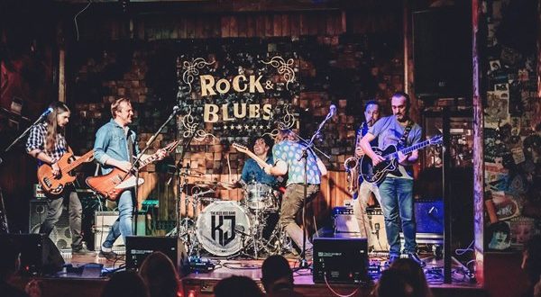 The Kleejoss Band en el Rock & Blues. Foto de Jaime Oriz.