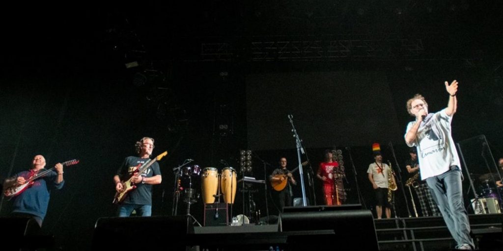 Ixo Rai! en su concierto de regreso a los escenarios del 23 de abril de 2022. Foto de Ángel Burbano.
