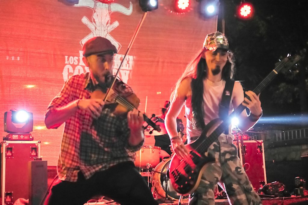 Los Drunken Cowboys. Parque Bruil, Zaragoza 12/10/22. Por Luis Lorente
