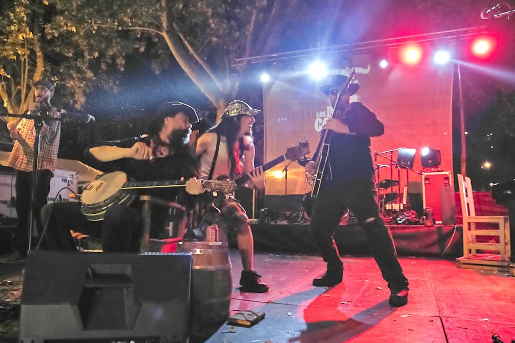 Los Drunken Cowboys. Parque Bruil, Zaragoza 12/10/22. Por Luis Lorente