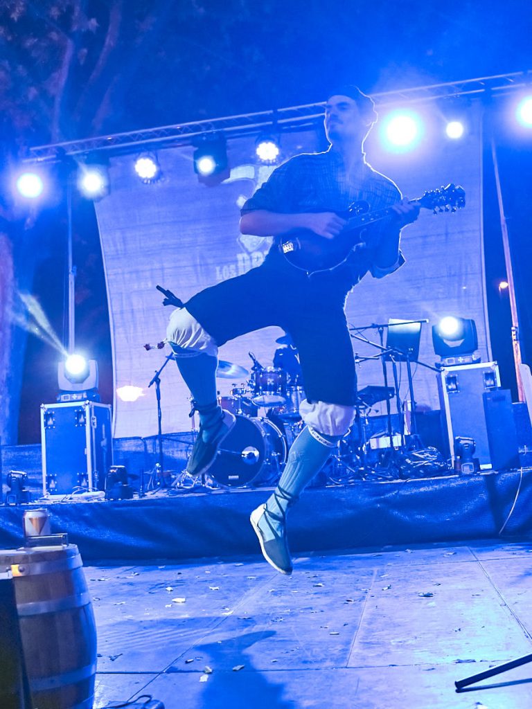 Los Drunken Cowboys. Parque Bruil, Zaragoza 12/10/22. Por Luis Lorente