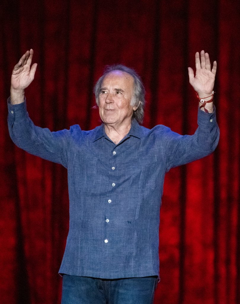 Joan Manuel Serrat. Pabellón Príncipe Felipe. 12/10/22. Foto, Ángel Burbano